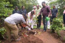 Hon'ble Governor attended Tree Plantation at Raj Bhavan Campus.