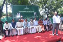 Hon’ble Governor, Hon’ble Chief Minister, First Lady Adv. (Smt.) Reetha Sreedharan Prachin Vriksha Ayurvedic Chikitsa Inauguration , Vriksh Pooja & Vriksha Poshana Yoga.