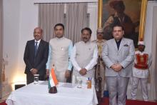 Hon’ble Governor administered Oath to the Goa State Chief Information Commissioner and to the State Information Commissioner.