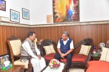 Shri Jagadish Shettar, Member of Parliament, Lok Sabha, Belagavi (Karnataka) Called On Hon'ble Governor At Raj Bhavan.