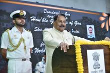 Hon'ble Governor Attended as Chief Guest for screening of Documentary on World famous Mario Mirando, Doordarshan Studio, Althino Panaji. 
