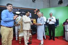 Hon'ble Governor Attended as Chief Guest for screening of Documentary on World famous Mario Mirando, Doordarshan Studio, Althino Panaji. 