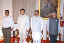 Hon'ble Governor attended the function of Pining of Flag Armed Forces Flag Day & Celebration of Armed Forces Flag Day at Old Durbar Hall, Raj Bhavan. 