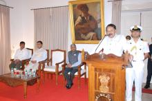 Hon'ble Governor attended the function of Pining of Flag Armed Forces Flag Day & Celebration of Armed Forces Flag Day at Old Durbar Hall, Raj Bhavan. 