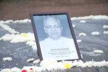 Hon'ble Governor attended the Wreath ceremony of Lt. Governor Sh. M R Sachdev, Behind GTDC Miramar Residency.