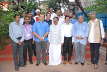 Hon'ble Governor attended the Wreath ceremony of Lt. Governor Sh. M R Sachdev, Behind GTDC Miramar Residency.