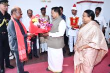 Hon'ble Governor Received Hon’ble Governor of West Bengal at Raj Bhavan Goa.