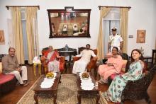 Hon'ble Governor of Uttar Pradesh called on Hon'ble Governor at Raj Bhavan, Goa.