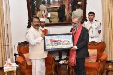 H.E. Mr. Paulo Rangel, Minister of State and Foreign Affairs of Portugal called on Hon'ble Governor at Raj Bhavan Goa.