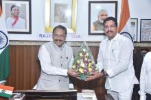 Shri Jathothu Hussain, Member National Commission for Scheduled Tribes New Delhi Called On Hon'ble Governor At Raj Bhavan.
