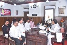 Shri Jathothu Hussain, Member National Commission for Scheduled Tribes New Delhi Called On Hon'ble Governor At Raj Bhavan.