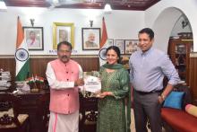 Justice Bechu Kurian Thomas, Judge of the High Court of Kerala Called On Hon'ble Governor At Raj Bhavan.
